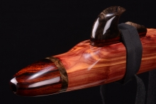 Eastern Red Cedar Native American Flute, Minor, Low D-3, #G11B